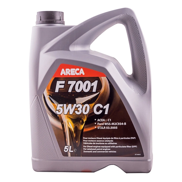 Моторна олива Areca F7001 5W-30 5л (50834) - изображение 1