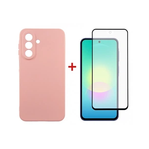 Чехол для мобильного телефона Dengos Cover + Glass Samsung Galaxy A27 Pink (DG-KM-206) изображение 1