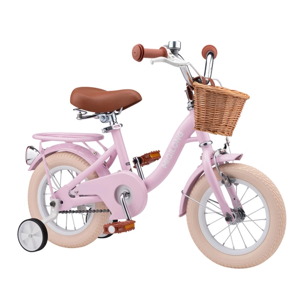 Дитячий велосипед Miqilong LS 12" рожевий (RBB-LS12-PINK) - зображення 1