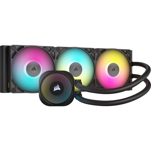 Система рідинного охолодження Corsair iCUE LINK TITAN 360 RX RGB (CW-9061018-WW) - зображення 1