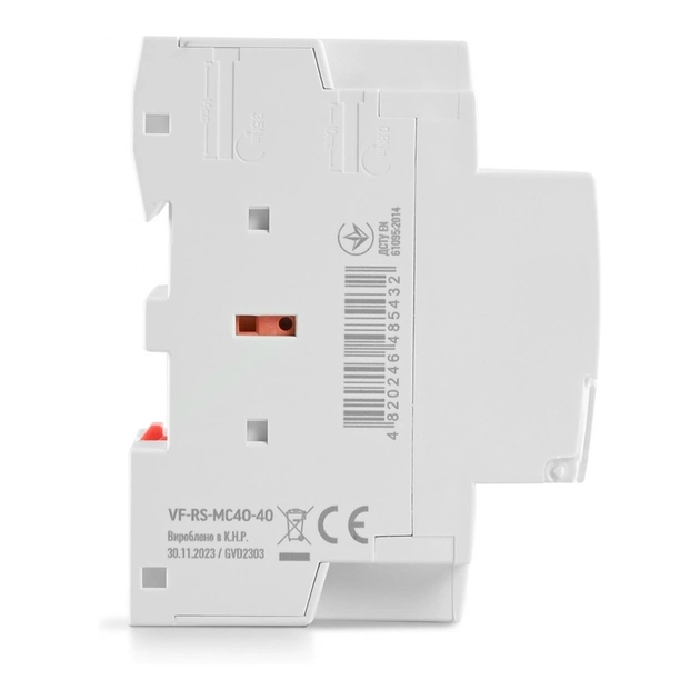 Контактор Videx 4п 40А 4НВ VF-RS-MC4O-40 RESIST - picture 3