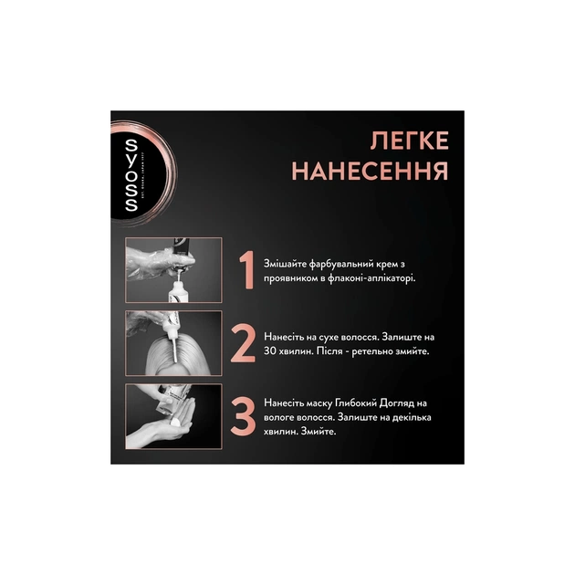 Фарба для волосся Syoss BL Permanent Coloration 5-29 - Насичений червоний (9000101739251) - picture 3