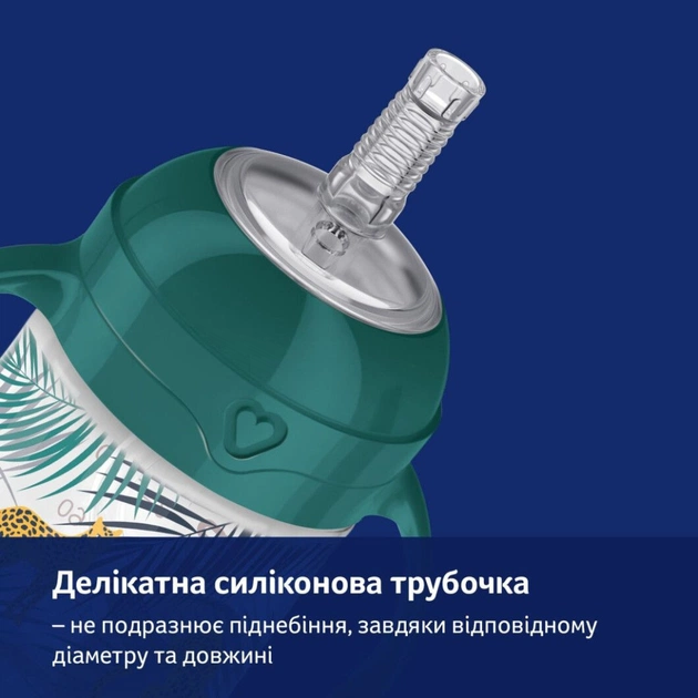 Поильник-непроливайка Lovi Jungle Vibes с трубочкой и утяжелителем 150 мл (35/366) - изображение 9