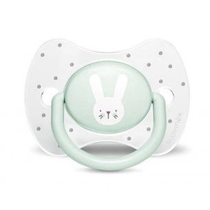 Пустушка Suavinex Hygge Затишні історії 18+ міс. ,бірюз. зайчик (306616) зображення 1