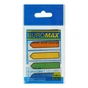 Стікер-закладка Buromax Стрілки Plastic bookmarks 45x12mm, 5*20 шт, neon (BM.2304-98) - зменшене зображення 1