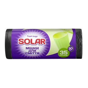 Пакети для сміття Solar Household 35 л 30 шт. (4820269930032) зображення 1