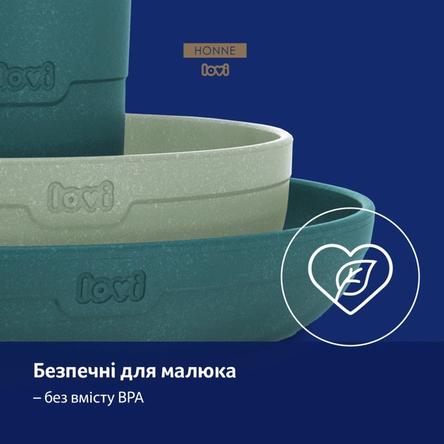 Набір дитячого посуду Lovi Pistachio з кружкою (21/532_gre) - picture 4