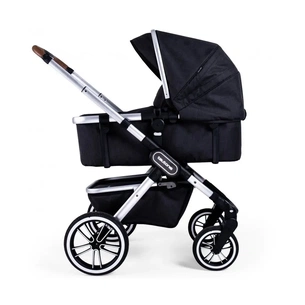 Коляска Teutonia 2 в 1 TRIO 2.0 - Melange Black (90027) зображення 1