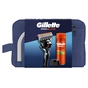 Набір косметики Gillette Бритва ProGlide з 1 змінним лезом + Гель для гоління Fusion5 200 мл + Підставка + Косметичка (8700216534420) - зменшене зображення 2
