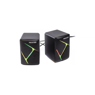 Акустична система Maxxter CSP-U004RGB USB Black (CSP-U004RGB) зображення 1