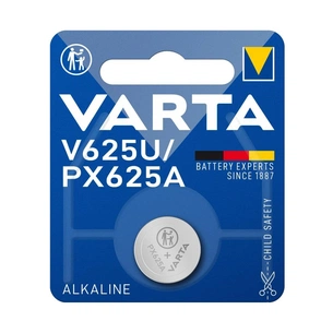 Батарейка V625U лужна (AG625, GPAX625A, EPX625G, KA625, R625, PX625A) Varta (04626101401) зображення 1