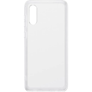 Чохол до мобільного телефона Samsung Soft Clear Cover Galaxy A02 (A022) Transparent (EF-QA022TTEGRU) зображення 1