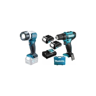 Шуруповерт Makita DF333DZ + ліхтар DEAML106 (DF333DWYL1) зображення 1