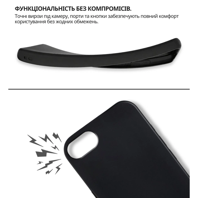 Чехол для мобильного телефона BeCover Apple iPhone 17e Black (715146) - изображение 7