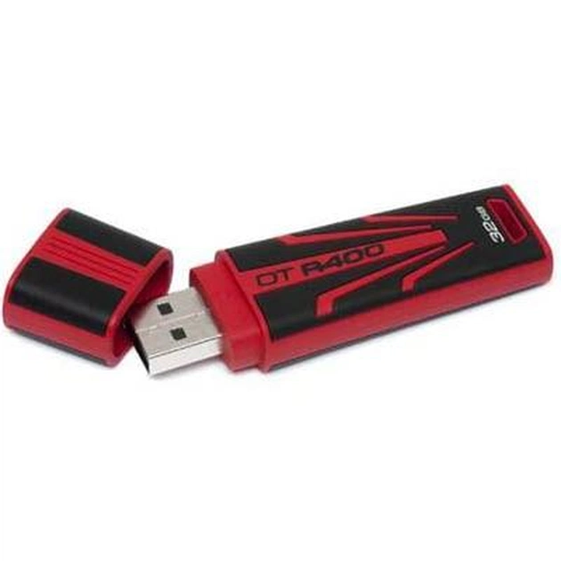 USB флеш накопичувач Kingston 32Gb DataTraveler DTR400 black (DTR400/32GB) - изображение 1