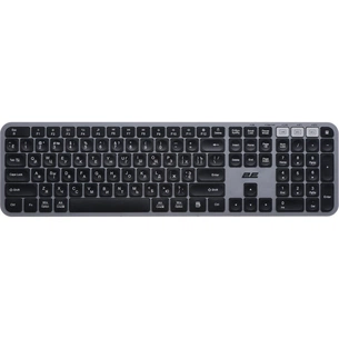 Клавиатура 2E KS240 Wireless/Bluetooth Grey (2E-KS240WG) изображение 1
