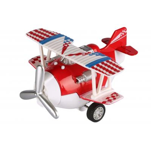 Спецтехніка Same Toy Самолет металический инерционный Aircraft красный (SY8013AUt-3) - зображення 1