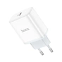 Зарядний пристрій HOCO C104A Stage USB-C PD20W White (6931474782892) - зменшене зображення 2