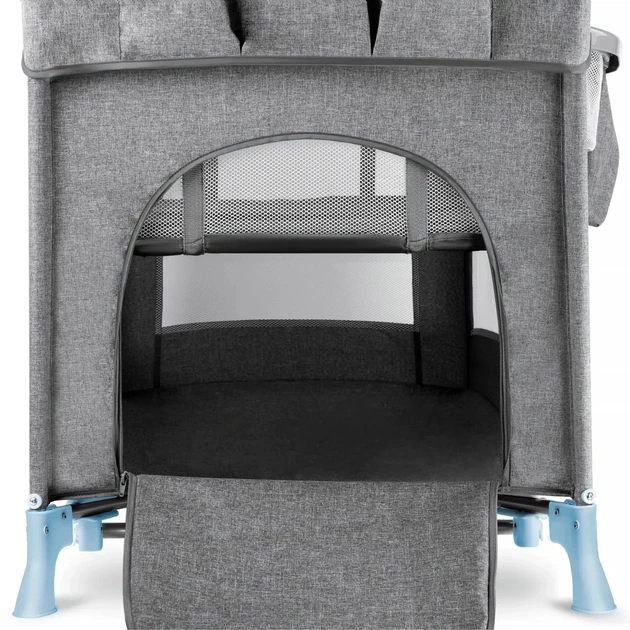 Ліжечко Kinderkraft манеж з пеленатором Joy Blue (5902533911288) - изображение 6