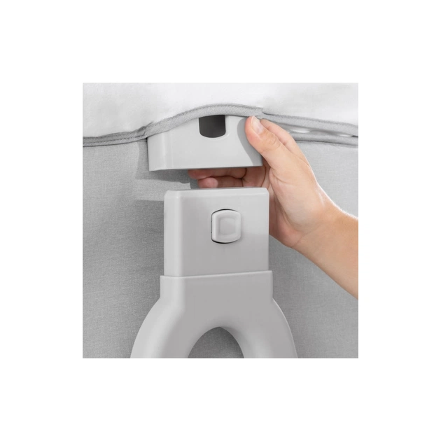 Ліжечко Hauck Face to Me 2 Melange Grey (60853-1) - изображение 8