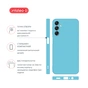 Чохол до мобільного телефона Intaleo Silicone Samsung Galaxy A24 Light Blue (1283126600050) - зменшене зображення 4