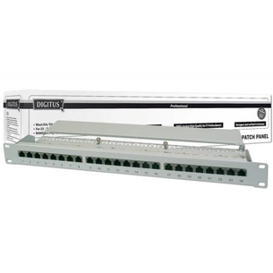 Патч-панель 19" 1U 24 порти 5e FTP в зборі Digitus (DN-91524S) изображение 1