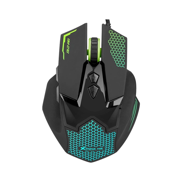 Мишка Xtrike ME GM-216 RGB USB Black (GM-216) - зображення 1