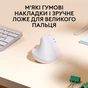 Мишка Logitech Lift for Mac Vertical Ergonomic Mouse Off White (910-006477) - зменшене зображення 5