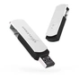 USB флеш накопичувач eXceleram 64GB P2 Series White/Black USB 2.0 (EXP2U2WH2B64) - зменшене зображення 1