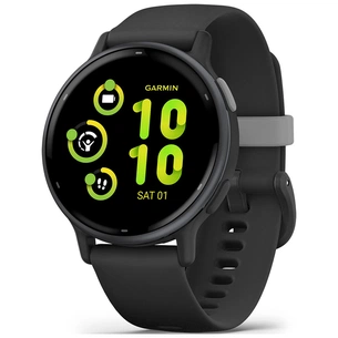 Смарт-годинник Garmin vivoactive 5, Black/Slate, GPS (010-02862-10) зображення 1