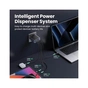Зарядний пристрій Ugreen 4xUSB 100W (3xUSB-C+USB-A) Gan Nexode Fast Charger Grey X565 (35043) - зменшене зображення 4