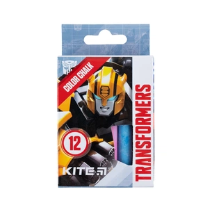 Крейда Kite кольорова Jumbo Transformers, 12 кольорів (TF24-075) зображення 1