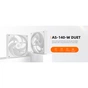 Кулер до корпусу ID-Cooling Вентилятор ID-Cooling AS-140-W Duet White (AS-140-W DUET) - зменшене зображення 7