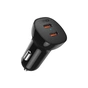 Зарядний пристрій Choetech 2xUSB 40W (2xUSB-C) PD3.0 20W (TC0008-V2-BK) - зменшене зображення 1