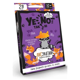 Настільна гра Danko Toys ТакНі. Лисуватий (укр.) (YEN-01-02U) зображення 1