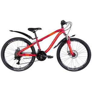 Велосипед Discovery 24" Flint AM DD рама-13" 2022 Red (OPS-DIS-24-272) зображення 1