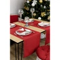 Доріжка на стіл Прованс Merry Christmas червона 40x140 см (031478) - зменшене зображення 5