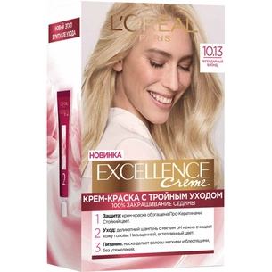 Фарба для волосся L'Oreal Paris Excellence 10.13 Легендарний блонд (3600523781324) зображення 1