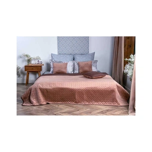 Покривало Руно двостороннє VeLour Коричневе 220 х 240 см (330.55_Cappuccino) зображення 1