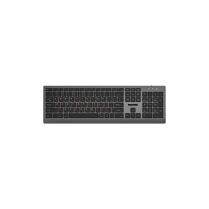Клавіатура Maxxter KBW-01G-UA Wireless UA Gray (KBW-01G-UA) зображення 1