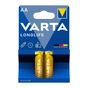 Батарейка Varta AA Longlife лужна * 2 (04106101412) - зменшене зображення 1