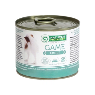 Консерви для собак Nature's Protection Adult Game 200 г (KIK45092) зображення 1