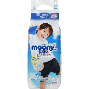 Підгузки Moony трусики для хлопчиків XXL 13-28 кг 26 шт. (4903111211098) зображення 1