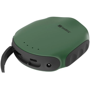 Батарея універсальна Sandberg 10000mAh, Survivor, USB*2, міні-компас, міні-ліхтарик (420-60) зображення 1