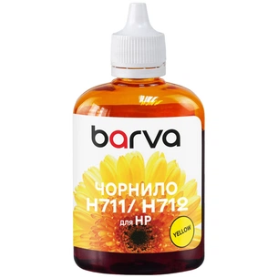 Чорнило Barva HP 711/712 100ml Y, water-soluble (H711-856) зображення 1
