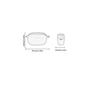 Чохол для навушників BeCover Silicon для JBL Wave 100 / Wave Buds TWS Dark Green (709587) - зменшене зображення 3