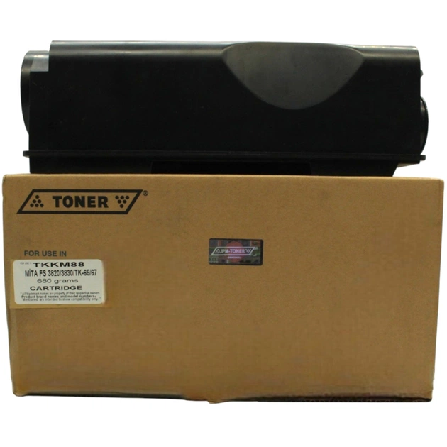 Тонер-картридж IPM Kyocera-Mita TK-65/67 680г (TKKM88) - изображение 1