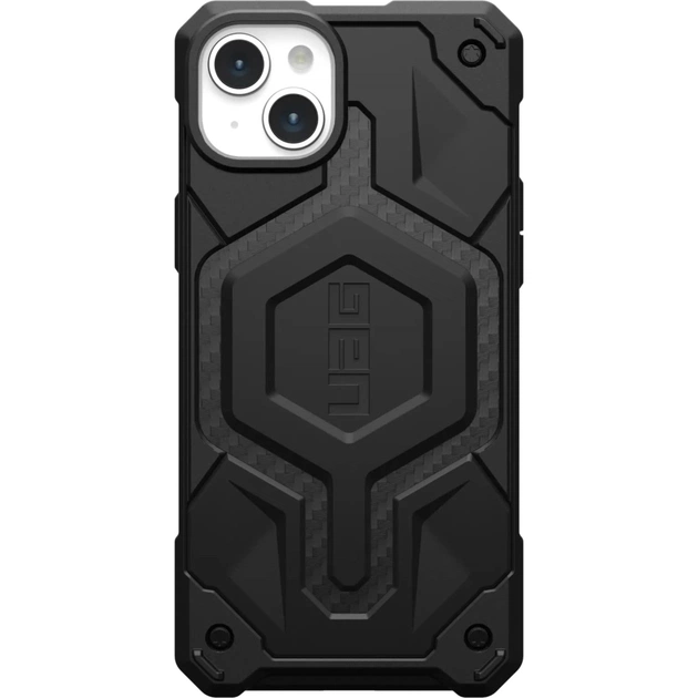 Чохол до мобільного телефона UAG Apple iPhone 15 Plus Monarch Pro Magsafe, Carbon Fiber (114220114242) - зображення 1