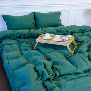 Постільна білизна MirSon Льон Green Apple 110х140 (2200005370674) зображення 1