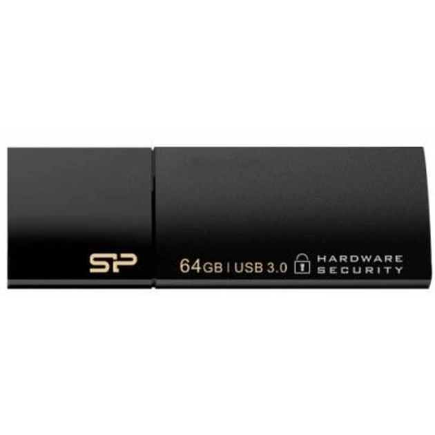 USB флеш накопичувач Silicon Power 64GB Secure G50 USB 3.0 (SP064GBUF3G50V1K) - изображение 1